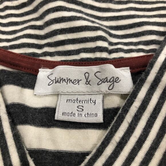 Summer & Sage Maternity Pullover Dress Size S - Picture 6 of 8